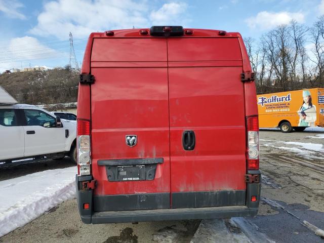 3C6URVJGXHE521513 - 2017 RAM PROMASTER 3500 HIGH წითელი ფოტო 6