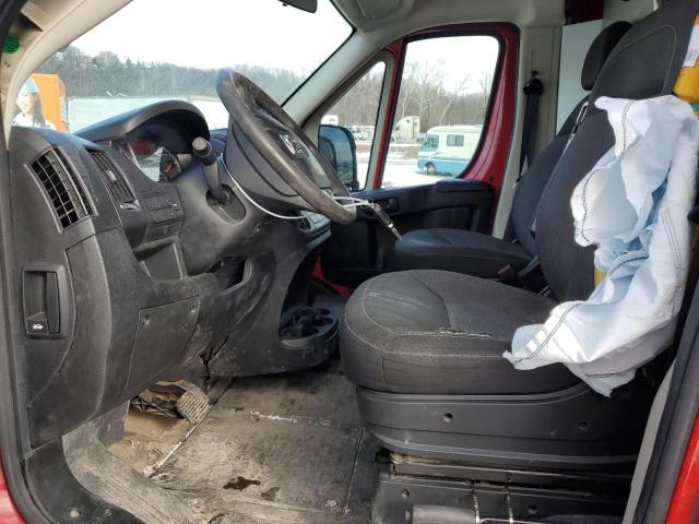 3C6URVJGXHE521513 - 2017 RAM PROMASTER 3500 HIGH წითელი ფოტო 7