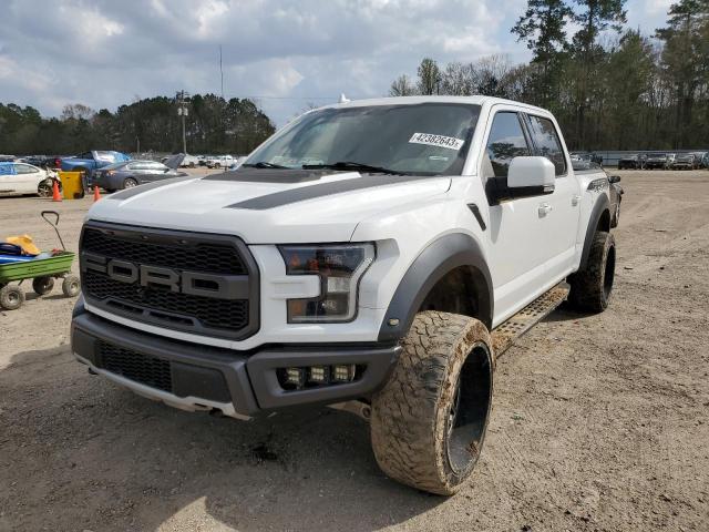 1FTFW1RG8KFB94307 - 2019 FORD F150 RAPTOR WHITE photo 1