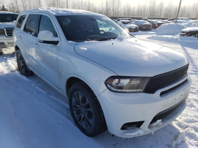 1C4RDJDG1LC339541 - 2020 DODGE DURANGO GT WHITE photo 4