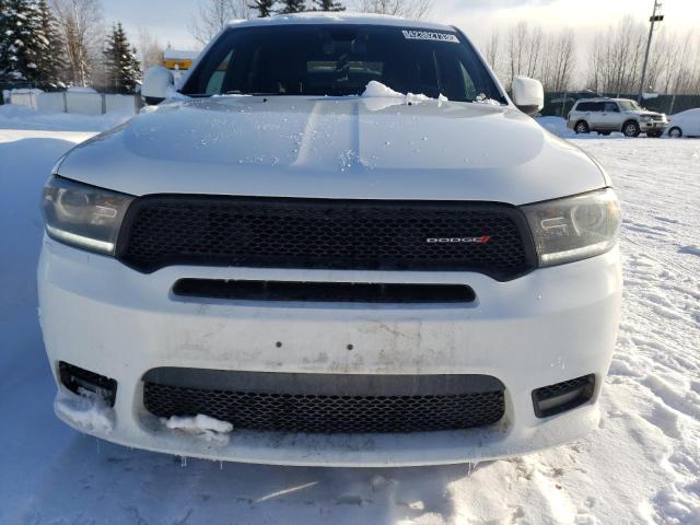 1C4RDJDG1LC339541 - 2020 DODGE DURANGO GT WHITE photo 5