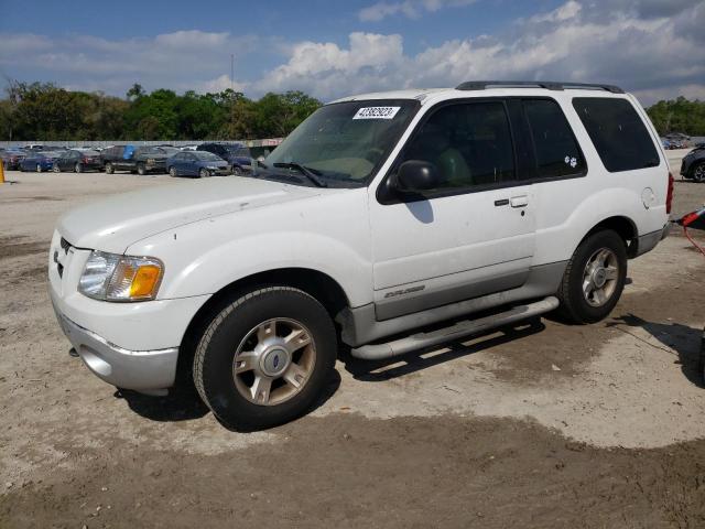 1FMYU60E42UA95174 - 2002 FORD EXPLORER SPORT WHITE photo 1