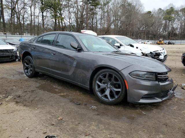 2C3CDXBG3FH790391 - 2015 DODGE CHARGER SE CHARCOAL photo 4