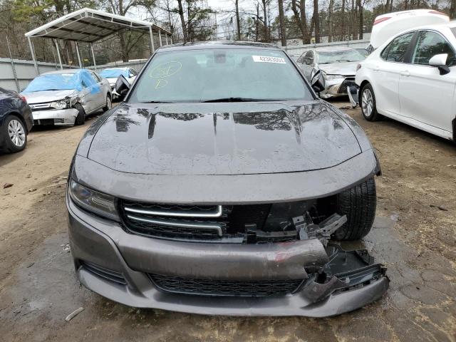 2C3CDXBG3FH790391 - 2015 DODGE CHARGER SE CHARCOAL photo 5