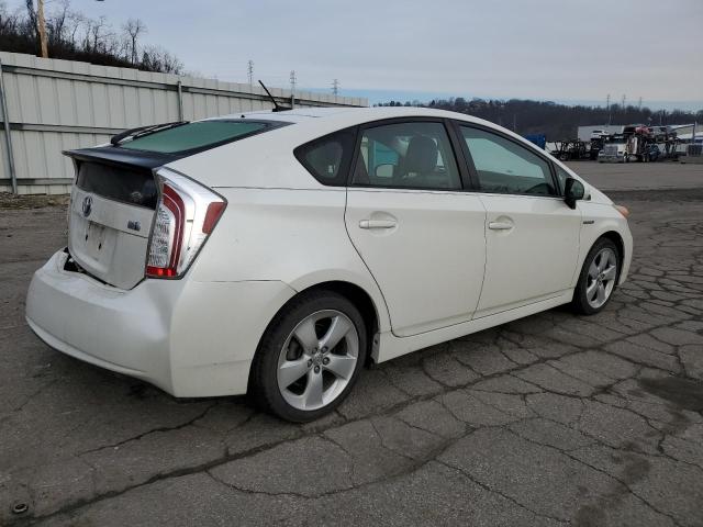 JTDKN3DU5C5456933 - 2012 TOYOTA PRIUS WHITE photo 3