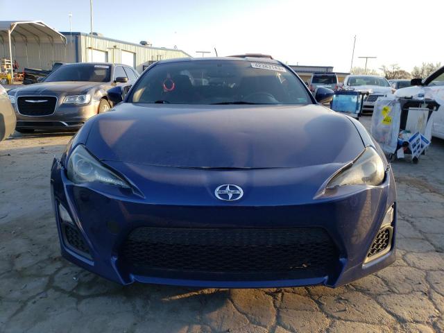 JF1ZNAA16D2730937 - 2013 TOYOTA SCION FR-S BLUE photo 5