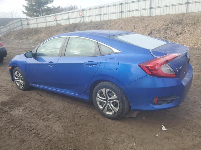 19XFC2F56GE081359 - 2016 HONDA CIVIC LX BLUE photo 2