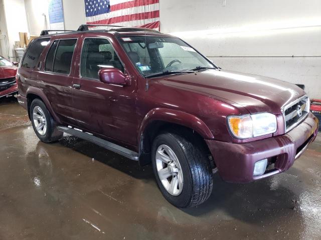 JN8DR09Y12W730374 - 2002 NISSAN PATHFINDER LE BURGUNDY photo 4