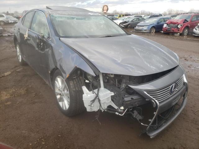 JTHBW1GG4E2042603 - 2014 LEXUS ES 300H GRAY photo 4