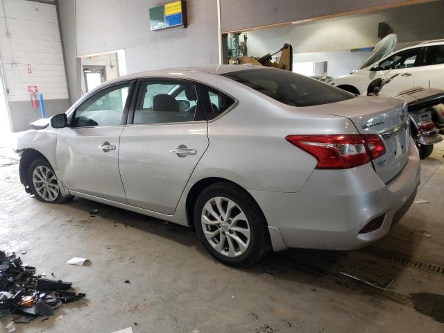 3N1AB7AP0KY334950 - 2019 NISSAN SENTRA S SILVER photo 2