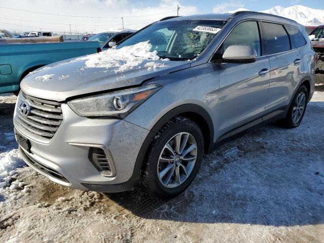 KM8SMDHF5HU222000 - 2017 HYUNDAI SANTA FE SE GRAY photo 1