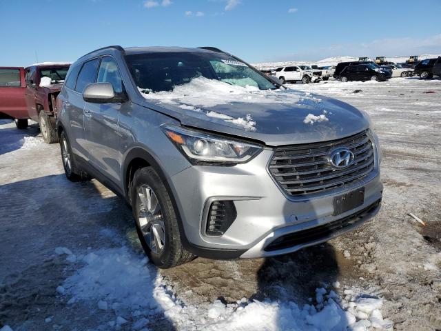 KM8SMDHF5HU222000 - 2017 HYUNDAI SANTA FE SE GRAY photo 4