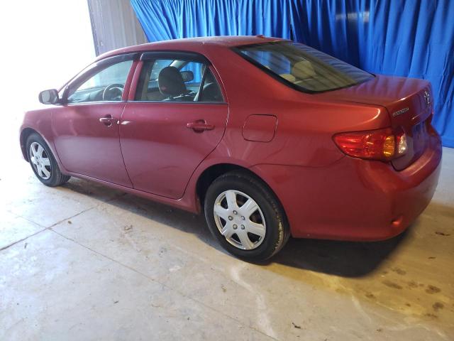 1NXBU40E19Z009937 - 2009 TOYOTA COROLLA BASE RED photo 2