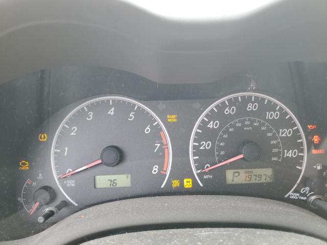 1NXBU40E19Z009937 - 2009 TOYOTA COROLLA BASE RED photo 9