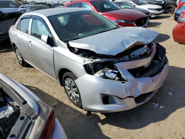 2T1BU4EE3AC255838 - 2010 TOYOTA COROLLA BASE SILVER photo 4