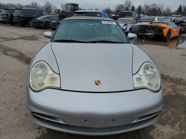 WP0CA29994S650219 - 2004 PORSCHE 911 CARRERA GRAY photo 5