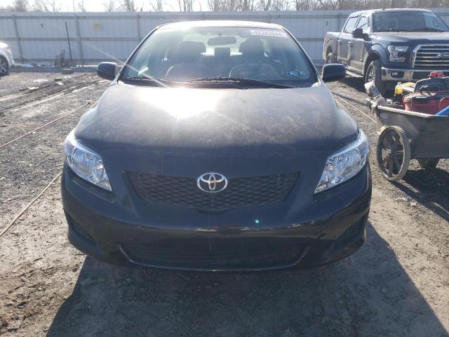 2T1BU4EE6AC523376 - 2010 TOYOTA COROLLA BASE BLACK photo 5