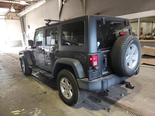 1C4HJWDG9HL503997 - 2017 JEEP WRANGLER U SPORT Graphit Foto 2