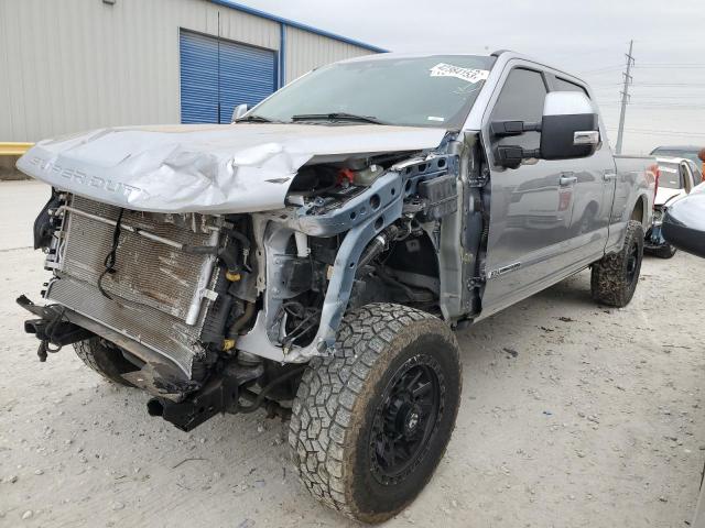 1FT8W2BT1NED39459 - 2022 FORD F250 SUPER SILVER photo 1
