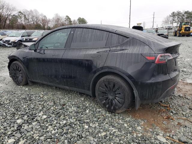 7SAYGDEE6PF702848 - 2023 TESLA MODEL Y BLACK photo 2