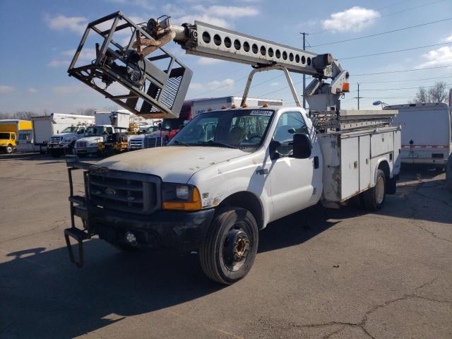 1FDAF56F9XEC12366 - 1999 FORD F550 SUPER DUTY WHITE photo 1