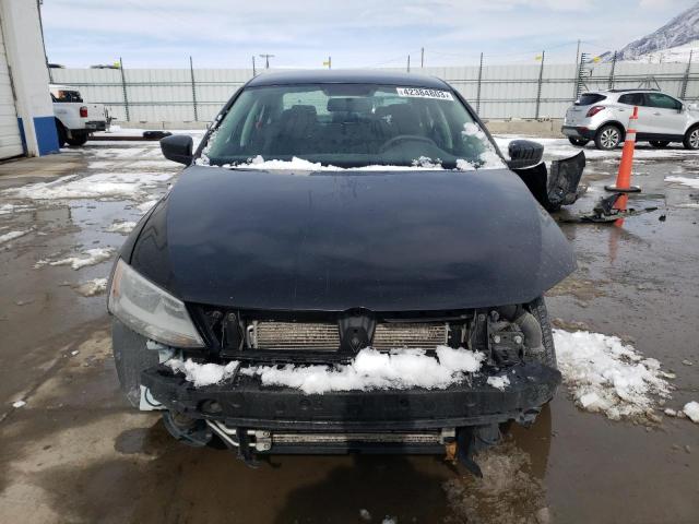 3VW2K7AJ9FM248379 - 2015 VOLKSWAGEN JETTA BASE BLACK photo 5