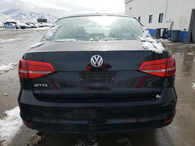 3VW2K7AJ9FM248379 - 2015 VOLKSWAGEN JETTA BASE BLACK photo 6