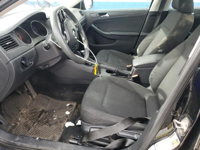 3VW2K7AJ9FM248379 - 2015 VOLKSWAGEN JETTA BASE BLACK photo 7
