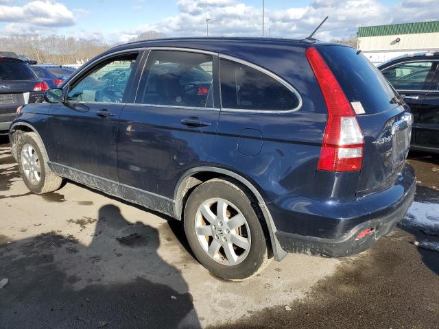 JHLRE38757C027069 - 2007 HONDA CR-V EXL BLUE photo 2