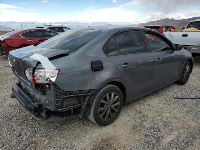 3VW2K7AJ8CM357881 - 2012 VOLKSWAGEN JETTA BASE 灰色 照片 3