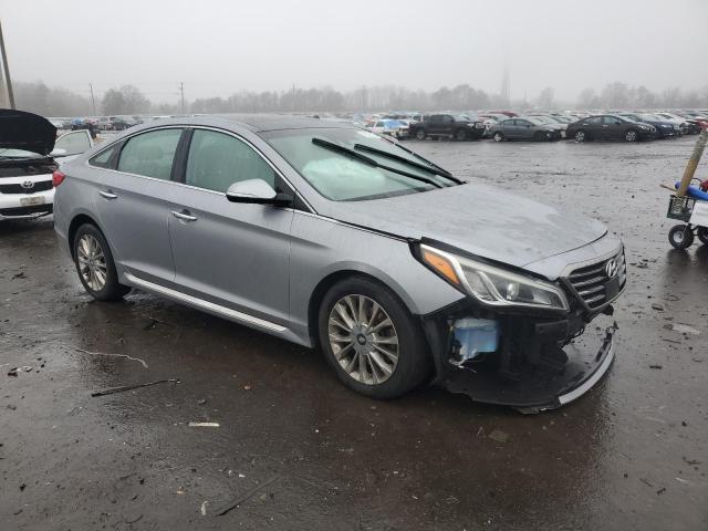 5NPE34AF0FH248378 - 2015 HYUNDAI SONATA SPORT SILVER photo 4