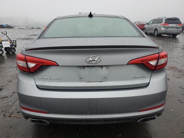 5NPE34AF0FH248378 - 2015 HYUNDAI SONATA SPORT SILVER photo 6