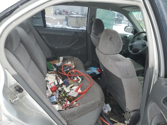 2HGEJ6610YH586097 - 2000 HONDA CIVIC BASE 银色 照片 10