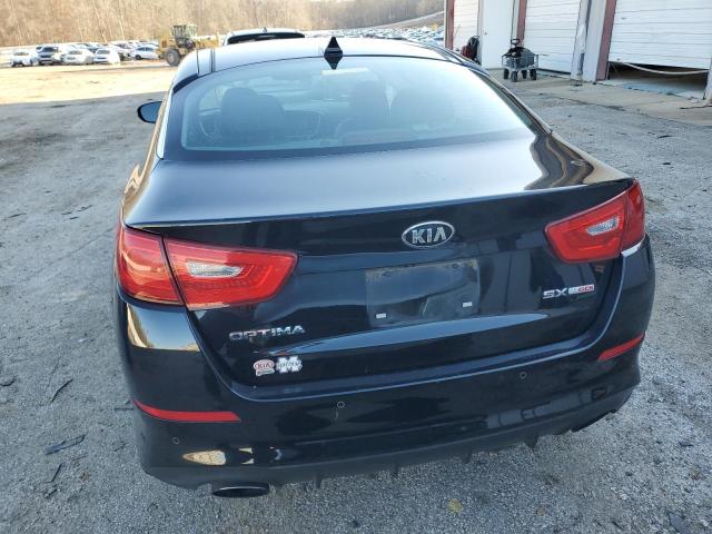 5XXGR4A66FG407777 - 2015 KIA OPTIMA SX BLACK photo 6