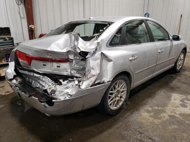 KMHFC46F88A293698 - 2008 HYUNDAI AZERA SE SILVER photo 3