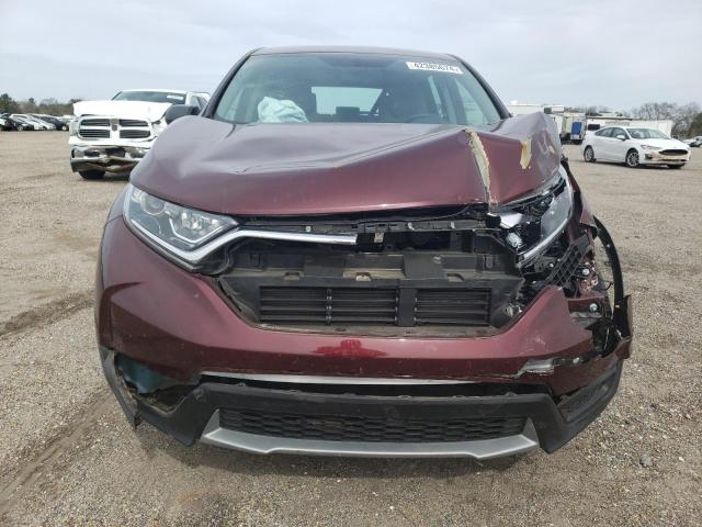 2HKRW5H39KH409251 - 2019 HONDA CR-V LX MAROON photo 12