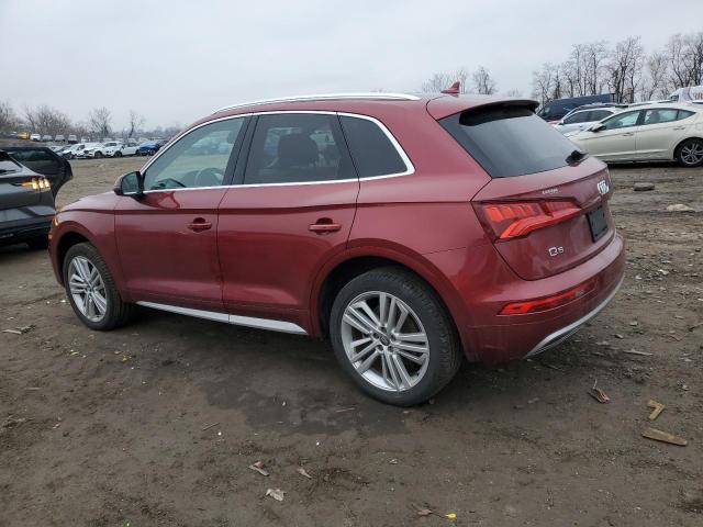 WA1CNAFY5J2159730 - 2018 AUDI Q5 PRESTIGE RED photo 2