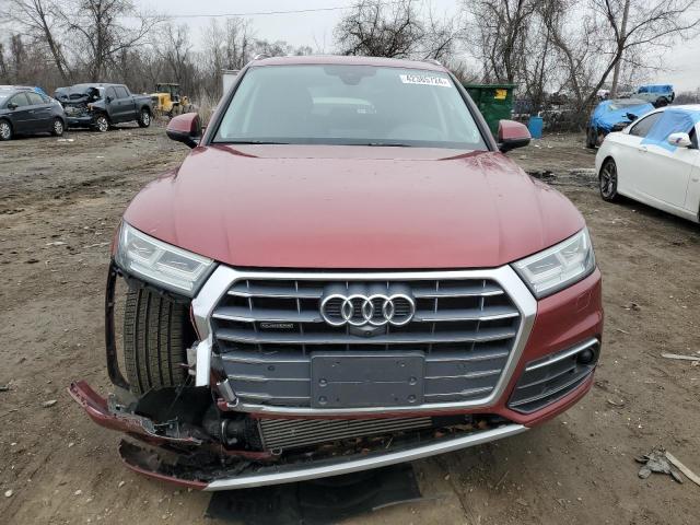 WA1CNAFY5J2159730 - 2018 AUDI Q5 PRESTIGE RED photo 5