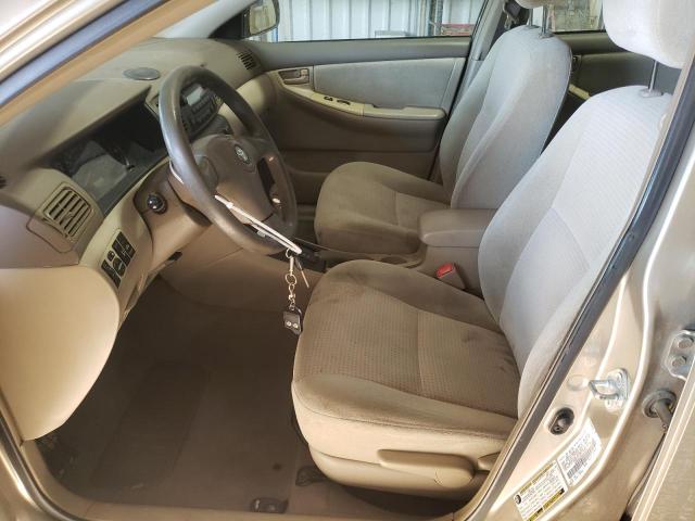1NXBR32E58Z983914 - 2008 TOYOTA COROLLA CE TAN photo 7