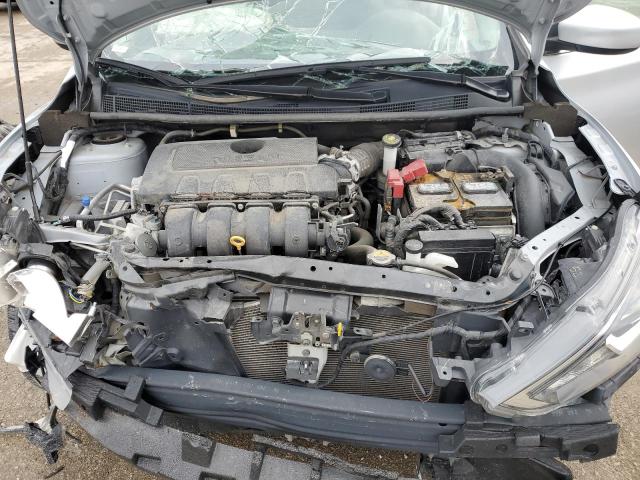 3N1AB7AP5KL612349 - 2019 NISSAN SENTRA S GRAY photo 11