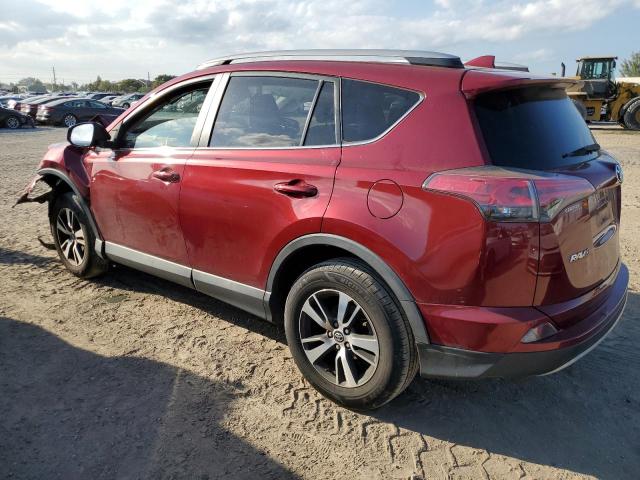 2T3WFREV8JW411970 - 2018 TOYOTA RAV4 ADVENTURE RED photo 2