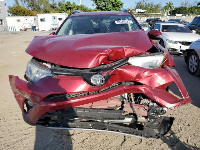 2T3WFREV8JW411970 - 2018 TOYOTA RAV4 ADVENTURE RED photo 5