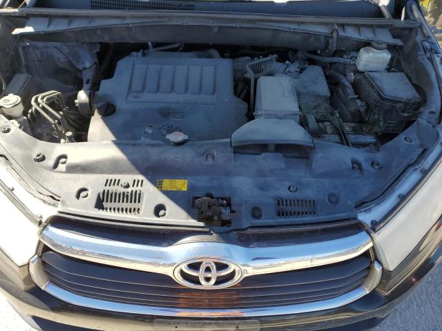 5TDJKRFH3GS350472 - 2016 TOYOTA HIGHLANDER XLE BLACK photo 12
