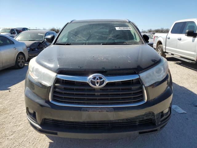5TDJKRFH3GS350472 - 2016 TOYOTA HIGHLANDER XLE BLACK photo 5
