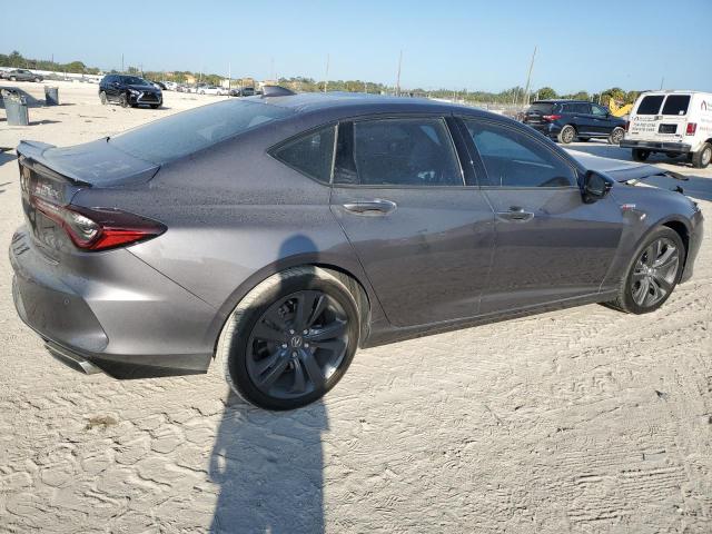 19UUB5F53MA015699 - 2021 ACURA TLX TECH A GRAY photo 3
