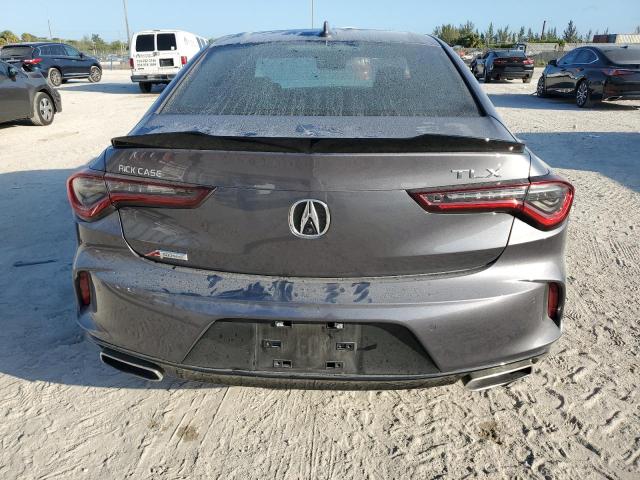 19UUB5F53MA015699 - 2021 ACURA TLX TECH A GRAY photo 6