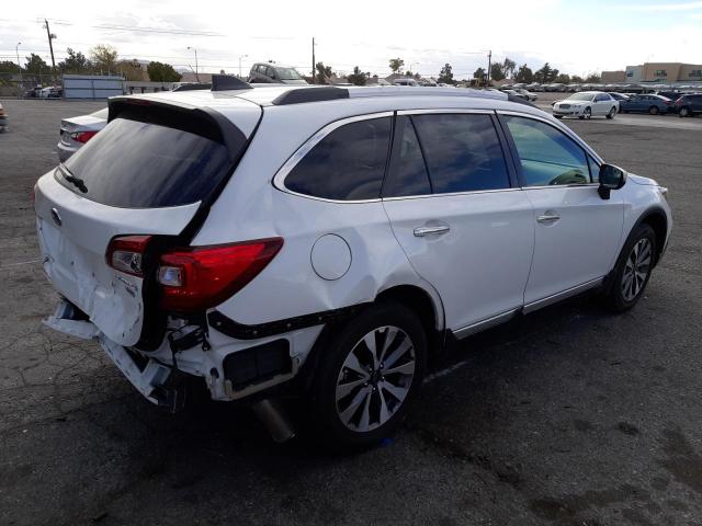 4S4BSETC8K3363407 - 2019 SUBARU OUTBACK TOURING WHITE photo 3