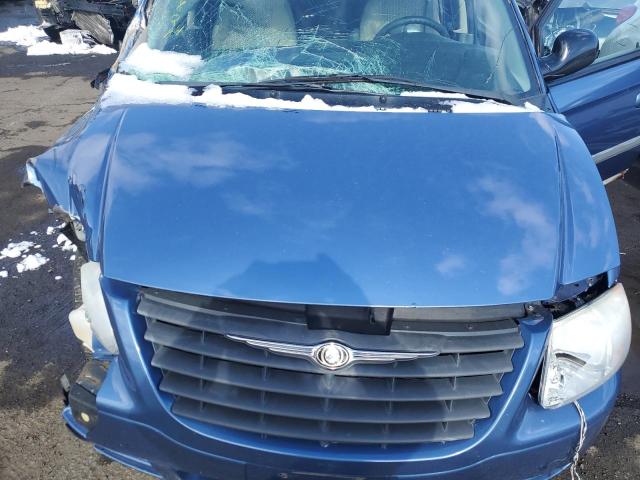 1A4GJ45R67B226711 - 2007 CHRYSLER TOWN & COU LX BLUE photo 12