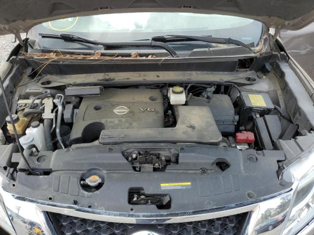 5N1AR2MN2EC717836 - 2014 NISSAN PATHFINDER S 棕色 照片 12
