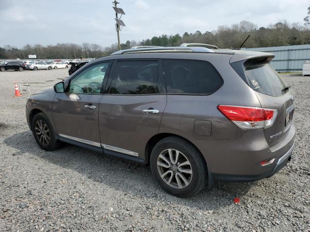 5N1AR2MN2EC717836 - 2014 NISSAN PATHFINDER S 棕色 照片 2